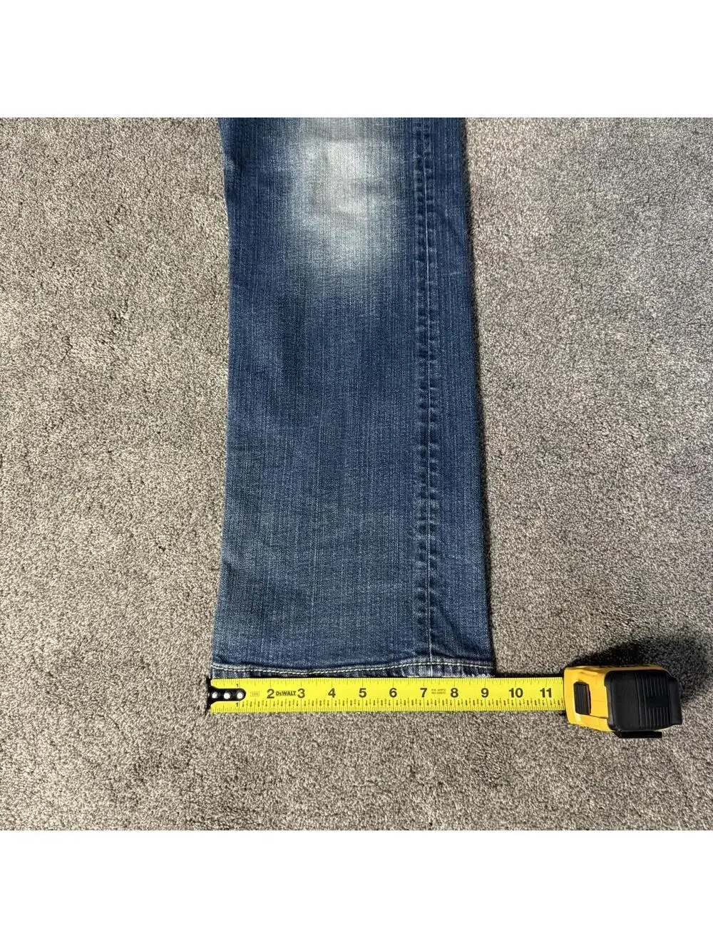 premium straight y2k denim.